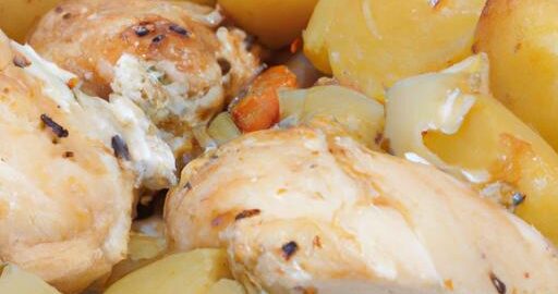 Kuřecí pochoutka s bramborem