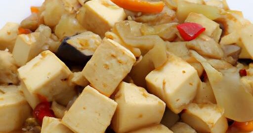 Tofu na zelenině se sójovou omáčkou