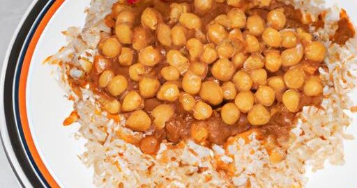 Kushari s cizrna a rýže