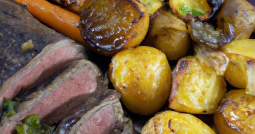 Asado se zeleninou a chimichurri