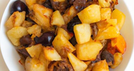 Sicilská Caponata s bramborami