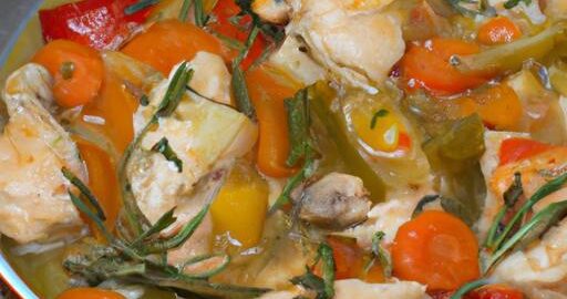 Kuřecí Provence se zeleninou