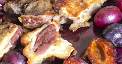 Jehněčí pečeně se švestkami