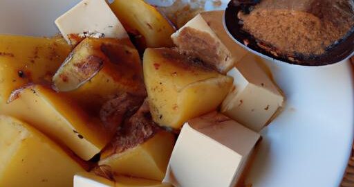 Pekingský tofu s batáty