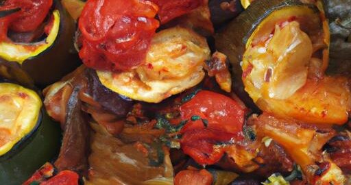 Ratatouille z pečené zeleniny