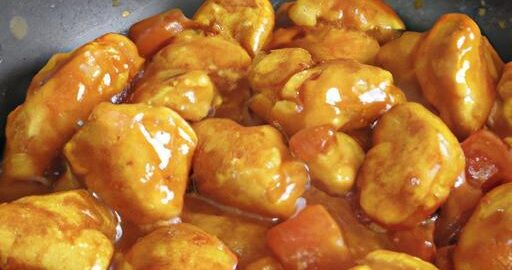 Kuřecí maso ve sladkokyselé omáčce