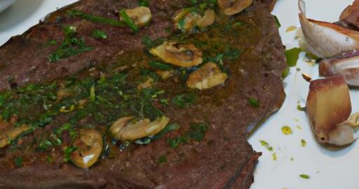 Argentinský biftek s chimichurrim