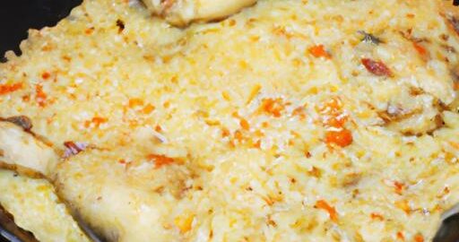 Pilaf s kuřecím masem a rýží