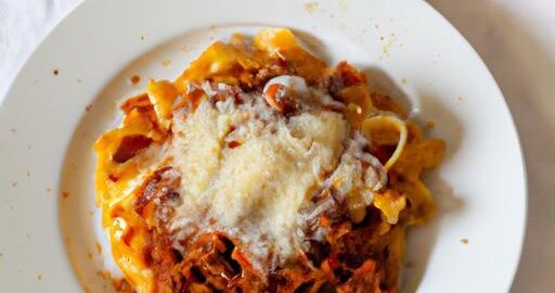 Ragu alla Bolognese na tagliatelle