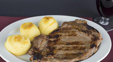 Newyorský steak s bramborami