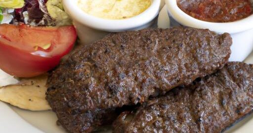 Lamb Kofta Kebab Boskovice