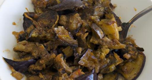 Veganské ragú z lilek