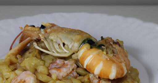 Rizoto s hraběcími krevetami