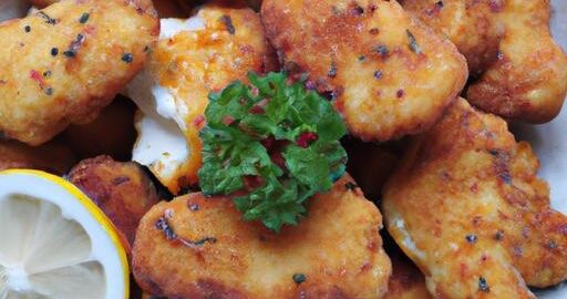 Kuřecí nuggets z květáku