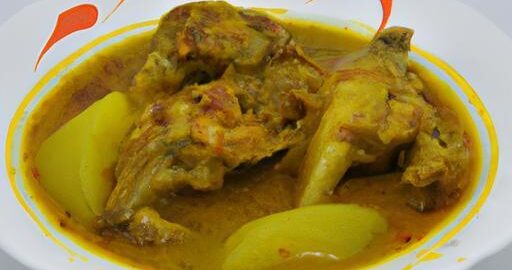 Gulai Ayam“ – Indonéské kuře v kari