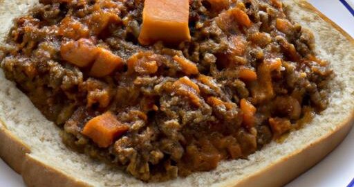 Rýžový chléb s hovězím ragú