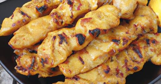 Kuřecí saté se sladkokyselou omáčkou