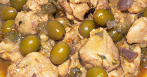 Kuře Provence s olivami a bylinkami