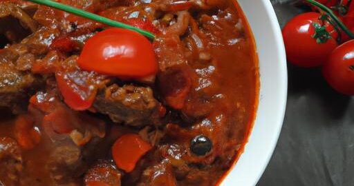 Kořeněný jehněčí gulaš