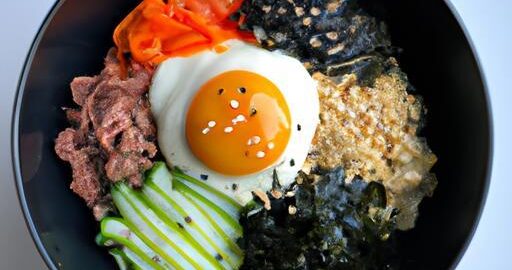 Bibimbap (misokorejský smíšený pokrm)