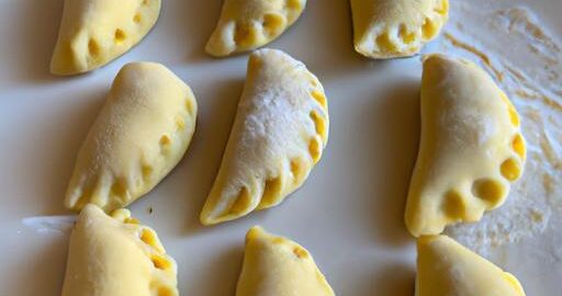 Bramborové knedlíky s vajíčkem