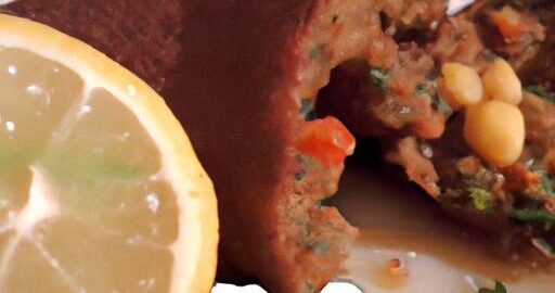 Kibbeh – pikantní mleté maso placky