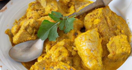 Kuřecí korma s jehořicími kořením