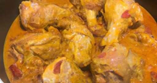 Íránské kuře se šafránem