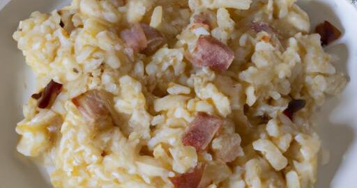 Risotto alla carbonara s pancettou