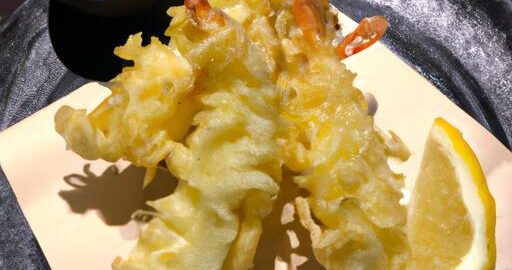 Tempura z mořských plodů