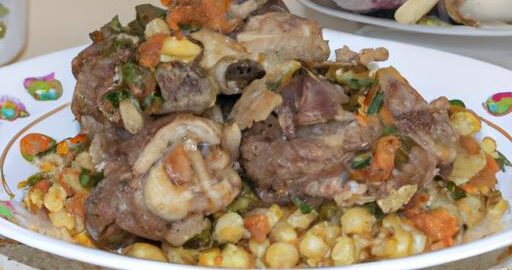 Dušená jehněčí k masu