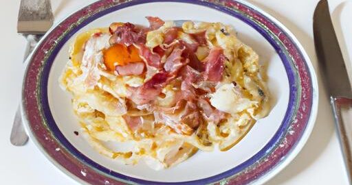 Pasta Carbonara s pancettou a vejci
