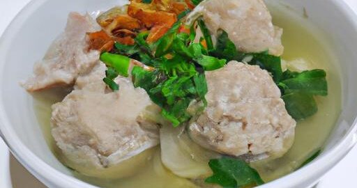 Bakso – indonéská masová polévka
