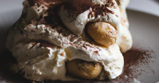 Tradiční italské tiramisu s mascarpone