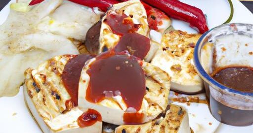 Grilovaný tofu s omáčkou BBQ