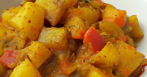 Zeleninový kari s batáty
