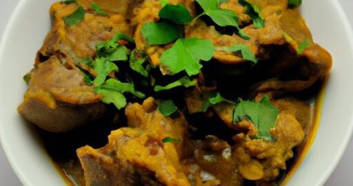 Korma na jehněčí kousky