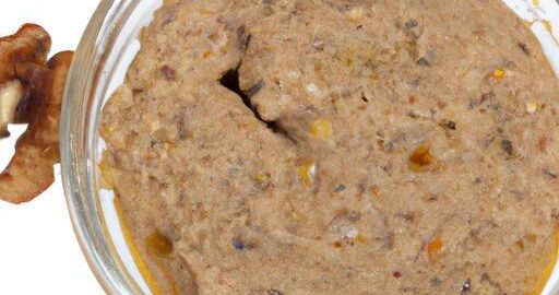 Kuřecí paštika s medem a ořechy