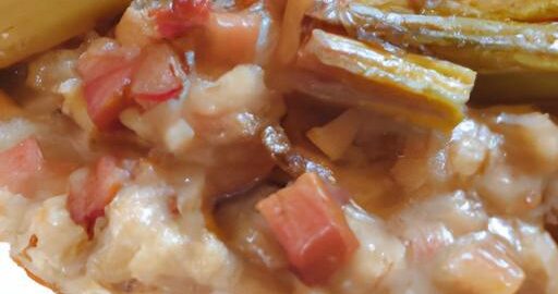 Risotto s hřiby a rebarborou