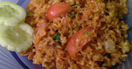 Indonéský národní pokrm „nasi goreng