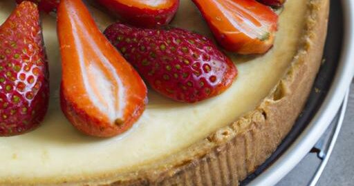 Newyorský cheesecake s jahodami