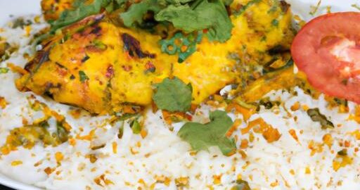 Kuře Tandoori s rýží