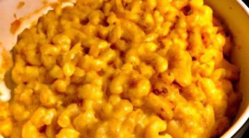 Mac and cheese s křupavou kůrkou