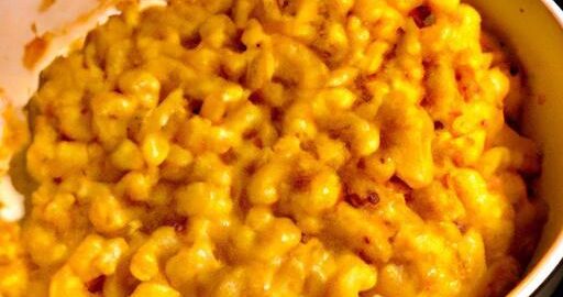 Mac and cheese s křupavou kůrkou