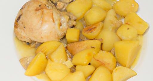 Jednoduché kuře s bramborami