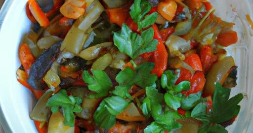 Ratatouille z Provence pařezy petrželky