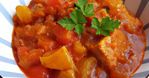 Svestkové kari se zeleninou