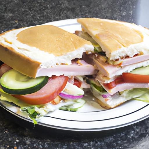 California club sandwich bohatě plněný