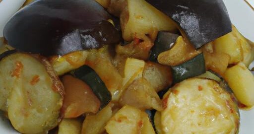 Ratatouille s bramborou a lilkem