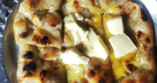 Masala naan se sýrem